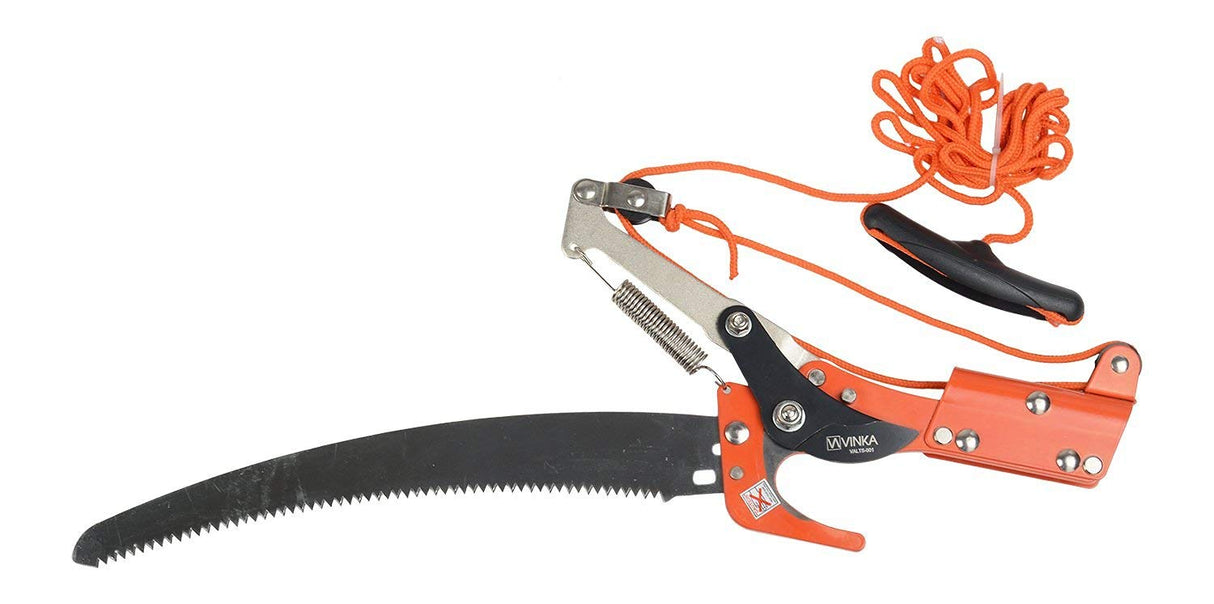 VALTS-001 Long Reach Tree Saw With Pruner, For Tree Branch Pruning & Drum Stick Pruning