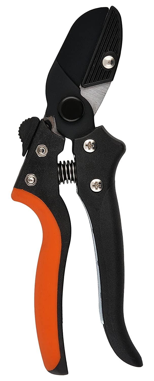 مقص تقليم الحدائق سهل القطع من Anvil HC-8A02، للمزارع والمنزل والاستخدام في الحديقة، يقطع السيقان حتى 15 مم