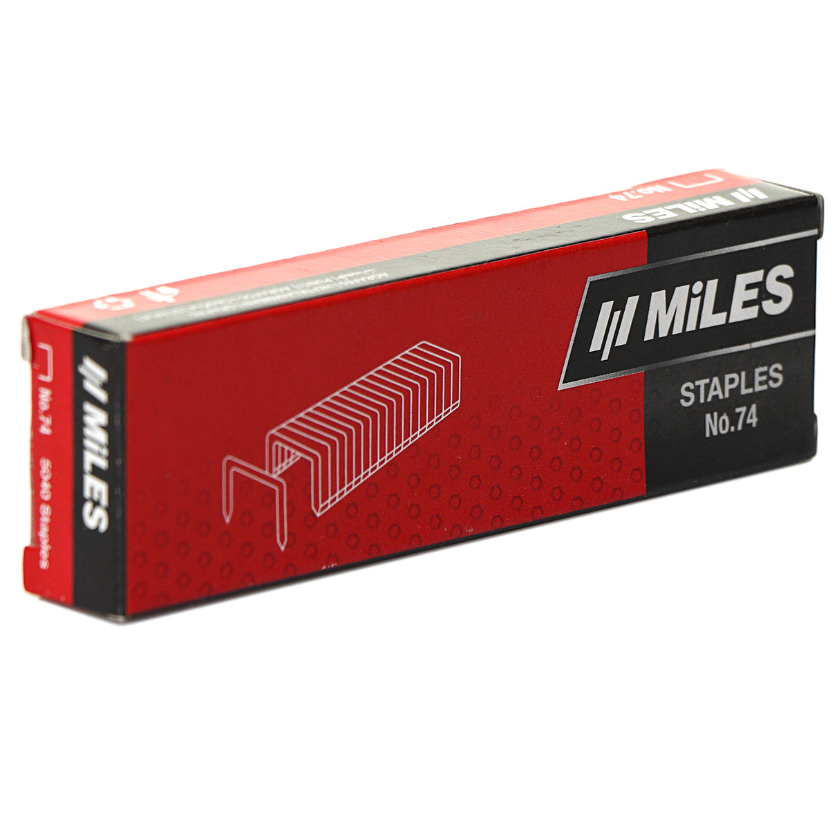 دبوس الشريط رقم 74، صندوق، لأداة الشريط مايلز