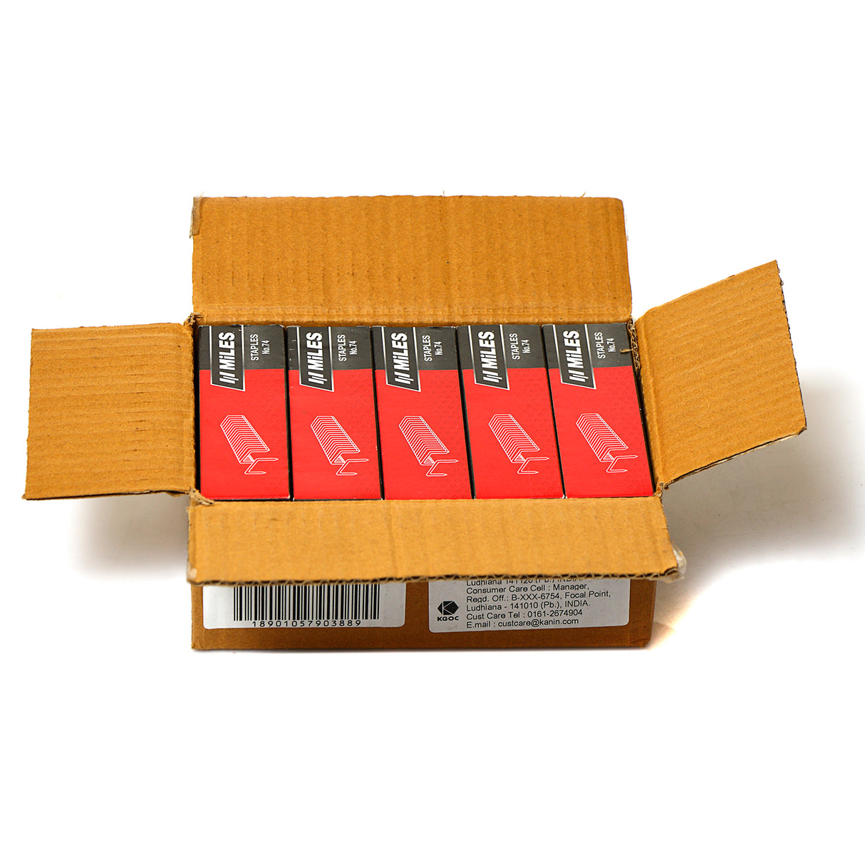 دبوس الشريط رقم 74، صندوق، لأداة الشريط مايلز