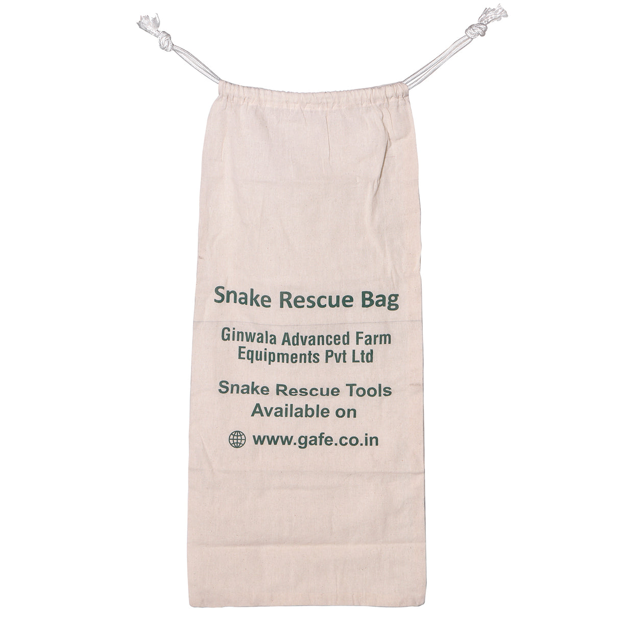 BIGCATCH Cotton Snake Rescue Bag, 30" X 14", For Small & Medium Snake Rescue
