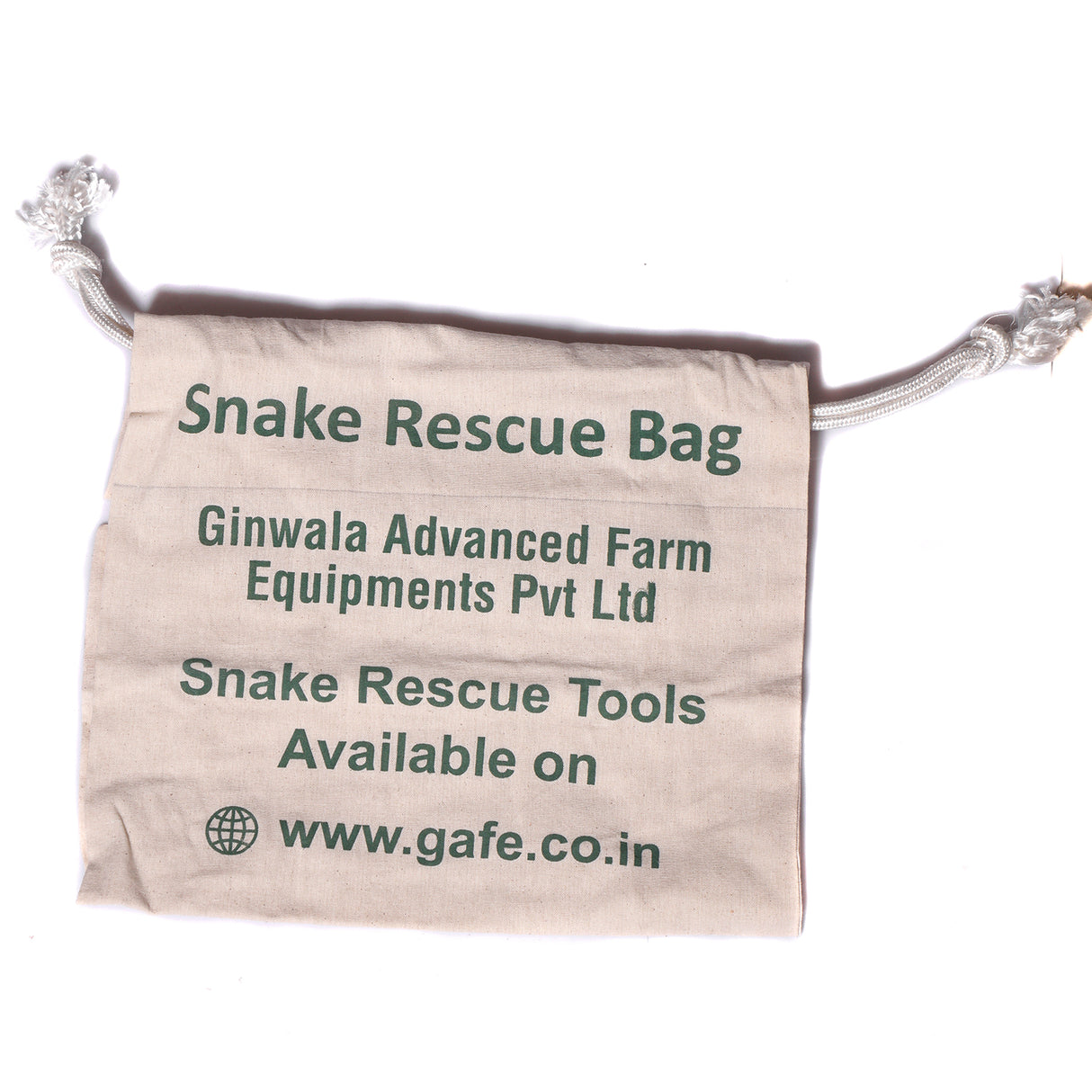 BIGCATCH Cotton Snake Rescue Bag, 30" X 14", For Small & Medium Snake Rescue