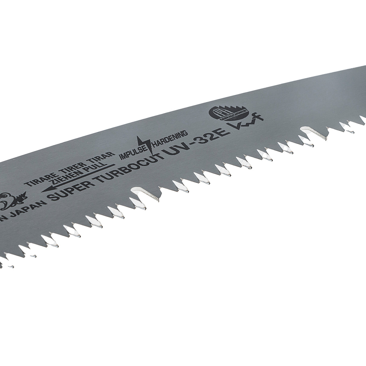 منشار ARS UV32E Turbo Cut للأشجار مع غطاء، لتقليم أغصان الأشجار حتى 3 بوصات، صنع في اليابان