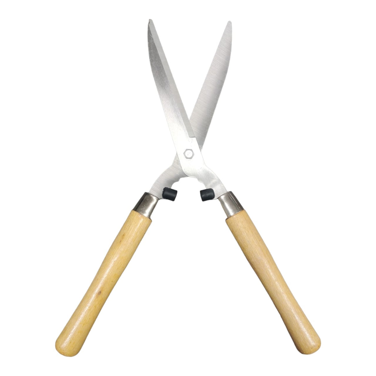 HS 3808 Wooden Handle Hedge Shear for Garden Pruning