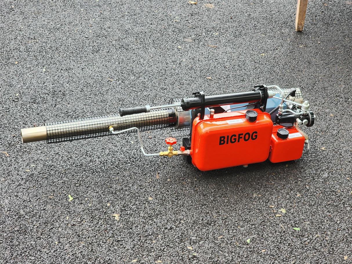 BIGFOG B175MS-CRC، جهاز ضباب حراري بهيكل معدني سعة 5 لتر، تشغيل يدوي، لمكافحة البعوض