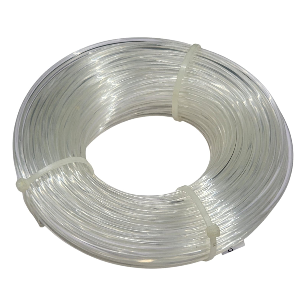 خيط قص جينوالا 1 كجم (100 متر)، 3 مم، مربع، أبيض لقص الأعشاب