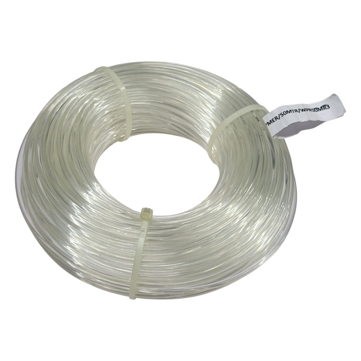 خيط قص جينوالا 1 كجم (100 متر)، 3 مم، مربع، أبيض لقص الأعشاب