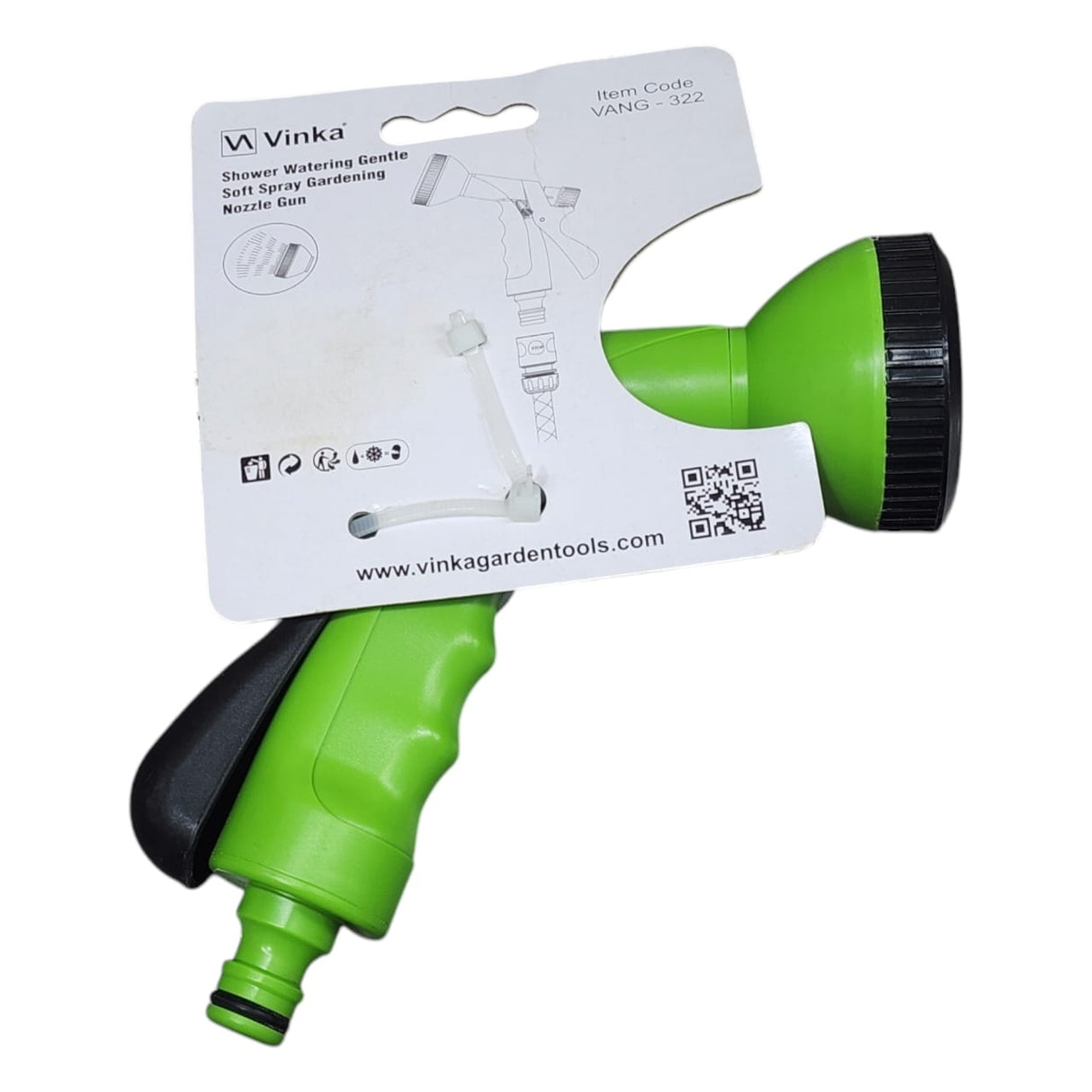 VANG-322 Plastic Watering Shower Gun, For Garden, Nursery, Polyhouse