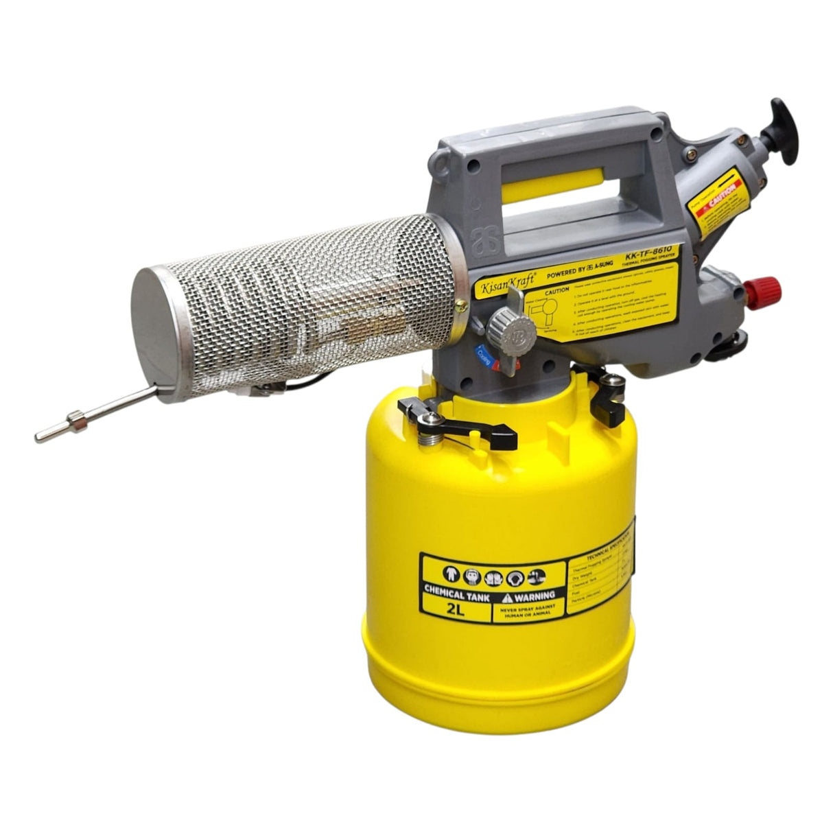 KisanKraft Mini Fogger 2L, KK-TF-8610, For Mosquito Control Fogger in Society, Farmhouse,