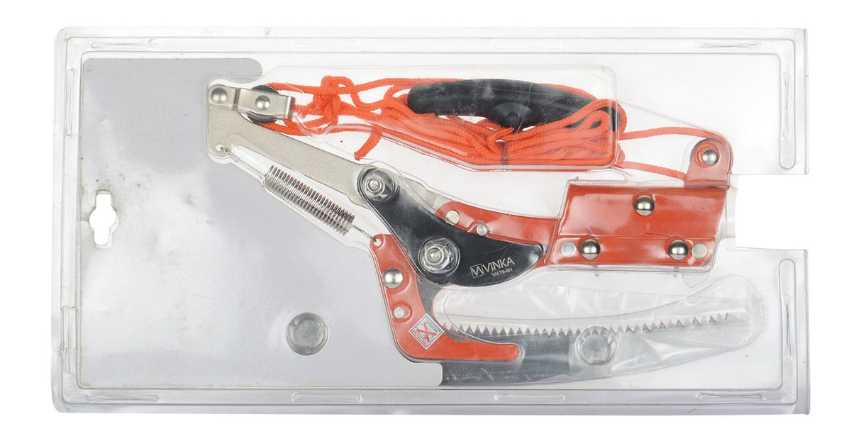 VALTS-001 Long Reach Tree Saw With Pruner, For Tree Branch Pruning & Drum Stick Pruning