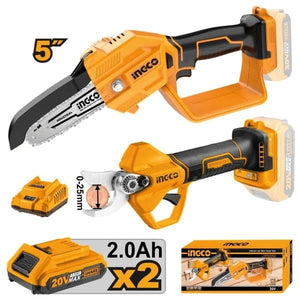Cordless Pruner & Chainsaw