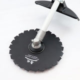 Sanyo Metal Clearing Saw Blade For All Brush Cutters, 9 Inches (225 mm), 24Teeth, For Cutting Bamboo, Trees & Branches, Shrubs, Cuts Upto 3 Inch (Made in Japan) (24T X 9 Inch)
