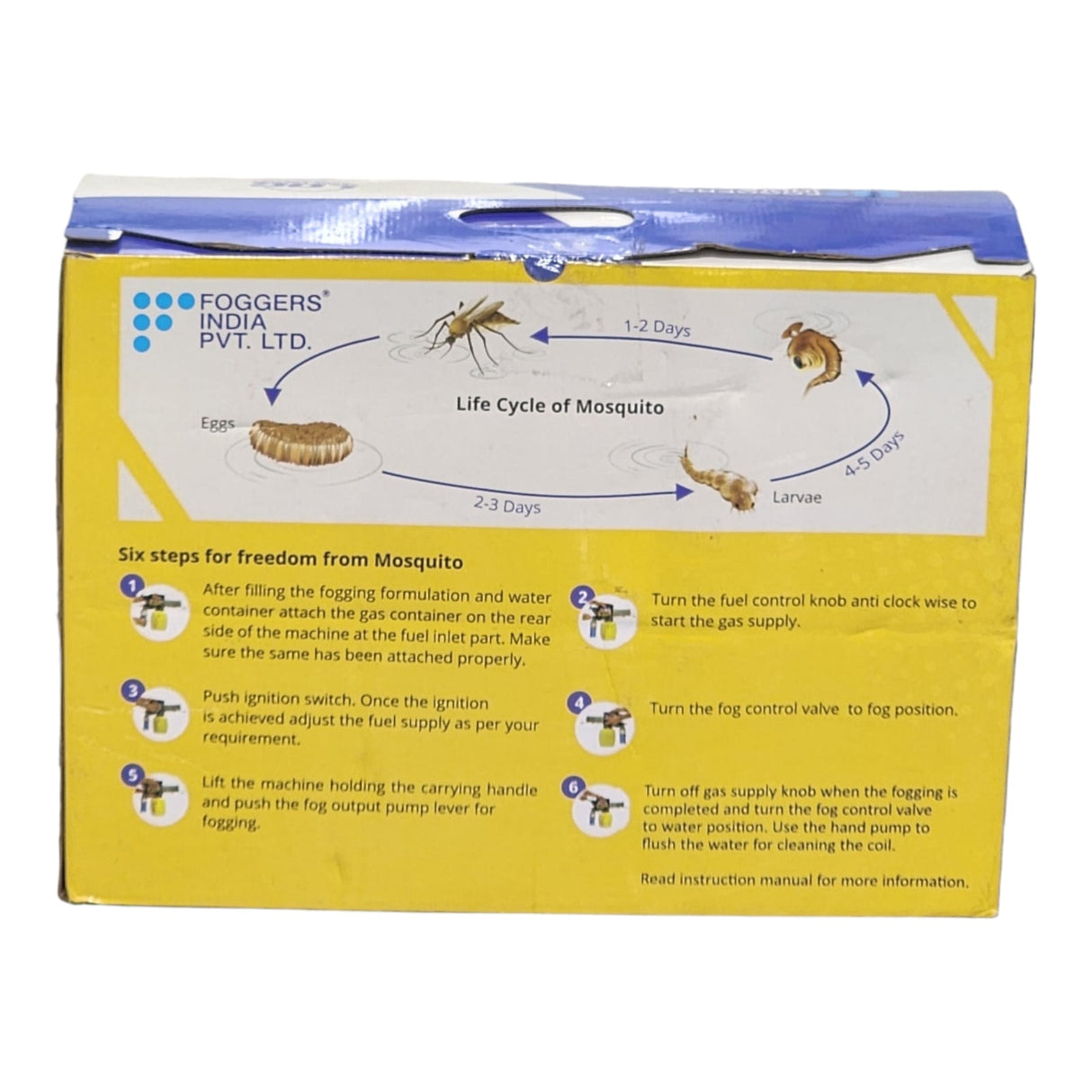 LOC Handy 2L Mini Thermal Fogging Machine For Mosquito Control in Farmhouse, Society, Instituitions