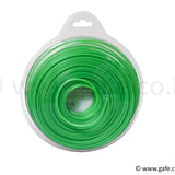 BIGCUT Homika Heavy Duty Brush Cutter Trimmer Line 50 MTR, 3MM, Green, Square For Honda, China, KisanKraft Brush Cutter