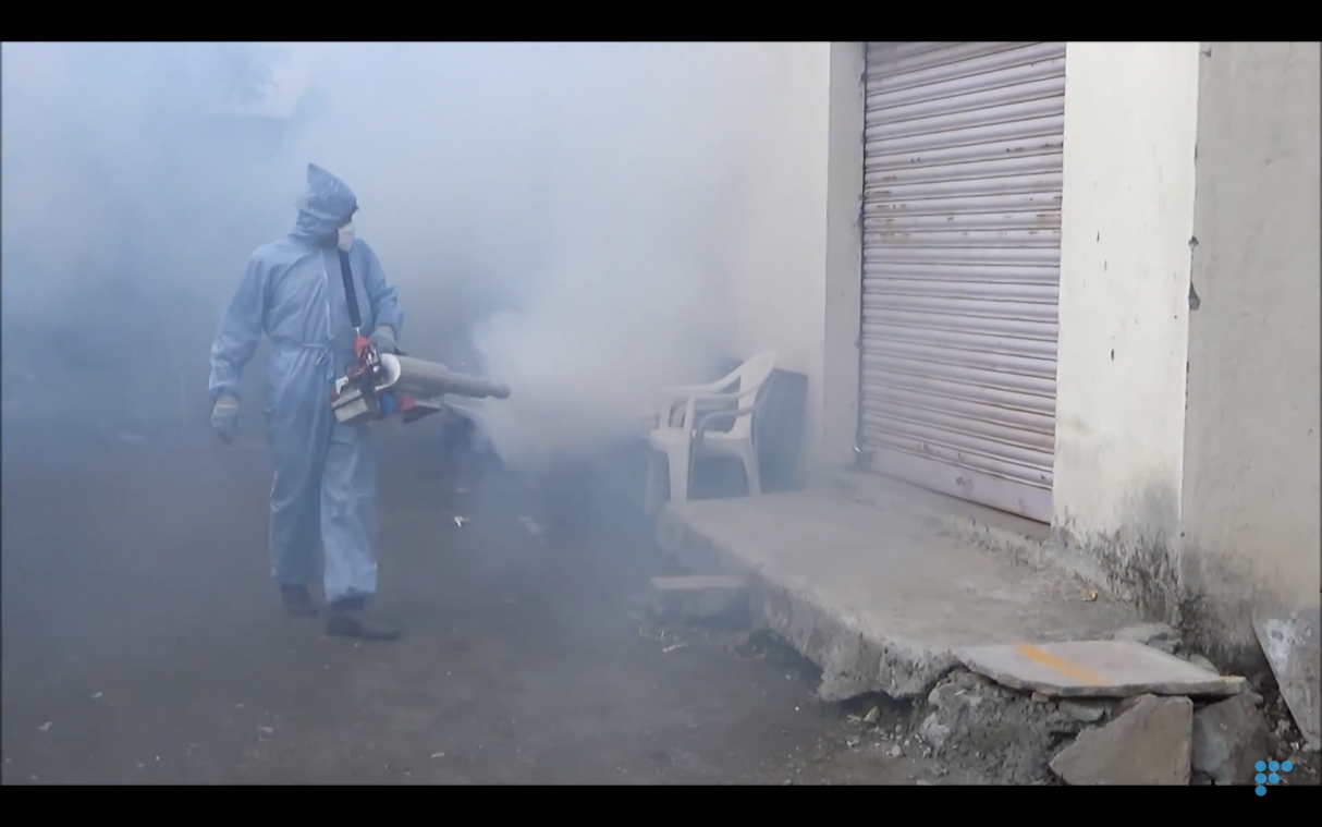 آلة الضباب الحراري البارد المحمولة SS FOG 180 AF 2 في 1 بسعة 6 لتر، للاستخدام في المناطق الكبيرة، صُنعت في كوريا