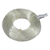 BIGCUT Heavy Duty Trimmer Line 50 MTR, 3MM, Round, Transparent For Brush Cutter